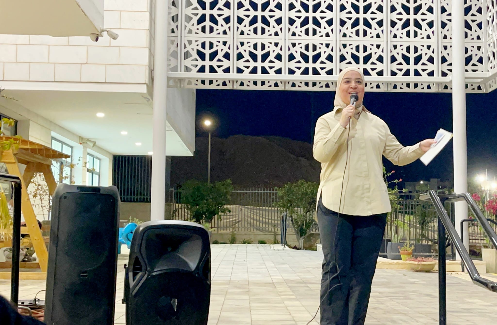 مأدبة إفطار رمضان في نهضة الرازي الشاملة في جلجولية